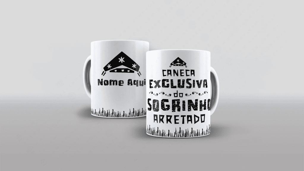 ARTE PARA CANECA SOGRINHO - COLEÇÃO FAMÍLIA ARRETADA-3511
