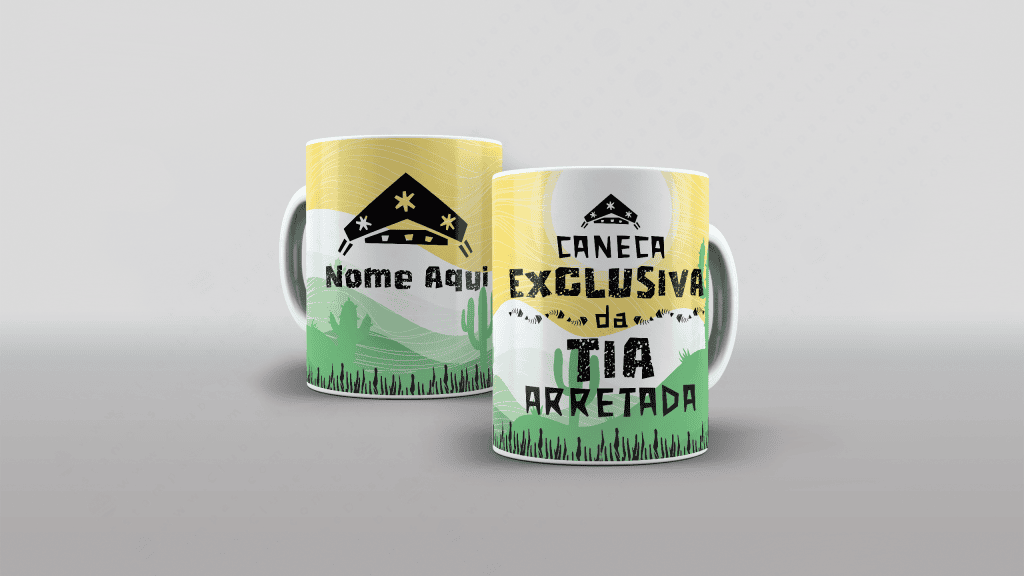 ARTE PARA CANECA TIA - COLEÇÃO FAMÍLIA ARRETADA-3516