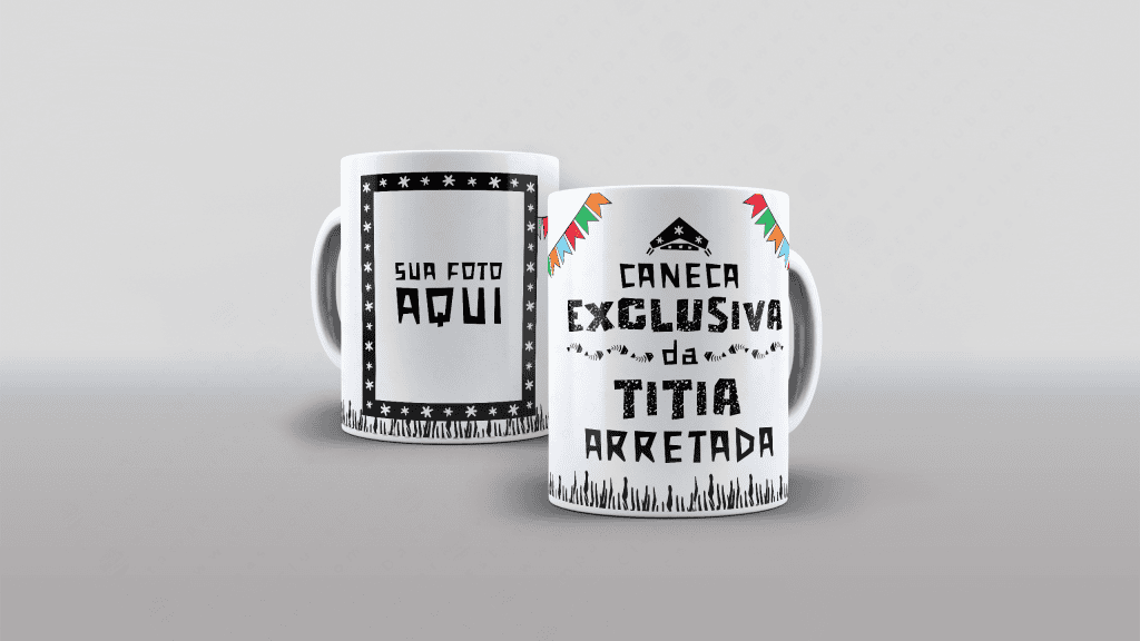 ARTE PARA CANECA TIA - COLEÇÃO FAMÍLIA ARRETADA-3517