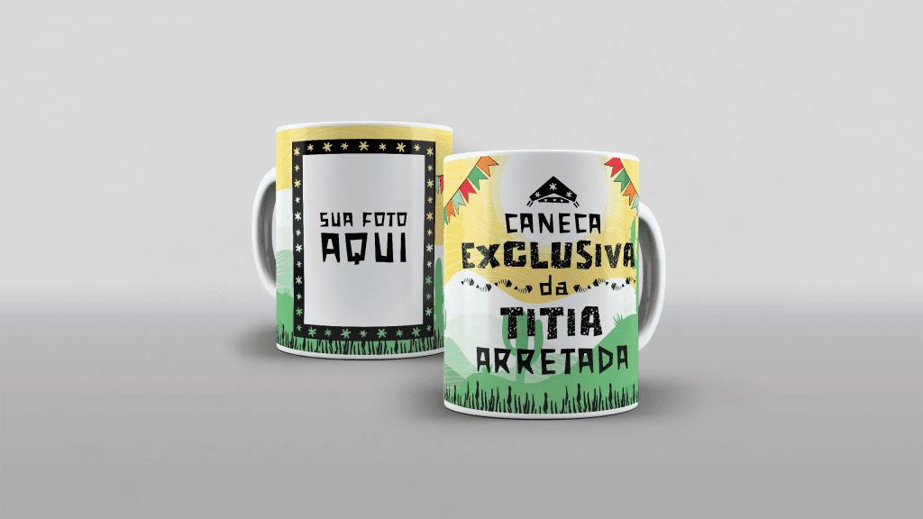 ARTE PARA CANECA TIA - COLEÇÃO FAMÍLIA ARRETADA-3518