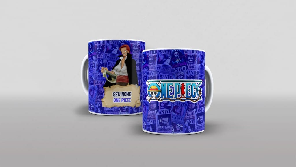 ARTE CANECA - ONE PIECE - SHANKS-3551