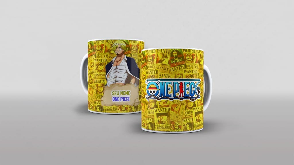 ARTE CANECA - ONE PIECE - SANJI-3552