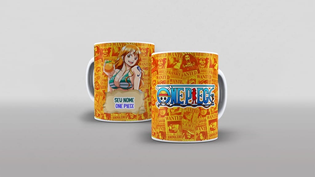 ARTE CANECA - ONE PIECE - NAMI-3555