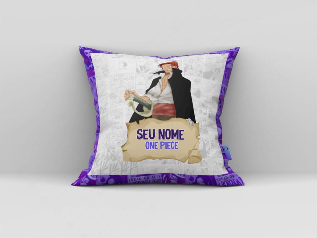 ARTE ALMOFADA - ONE PIECE - SHANKS-3558