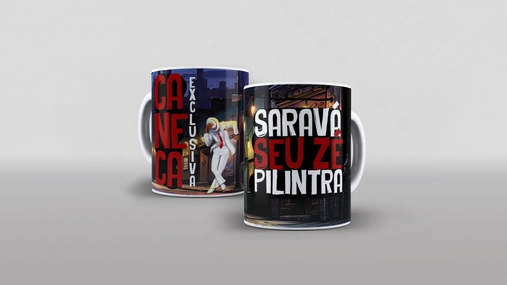 ARTE CANECA - SARAVÁ, SEU ZÉ PILINTRA-3566