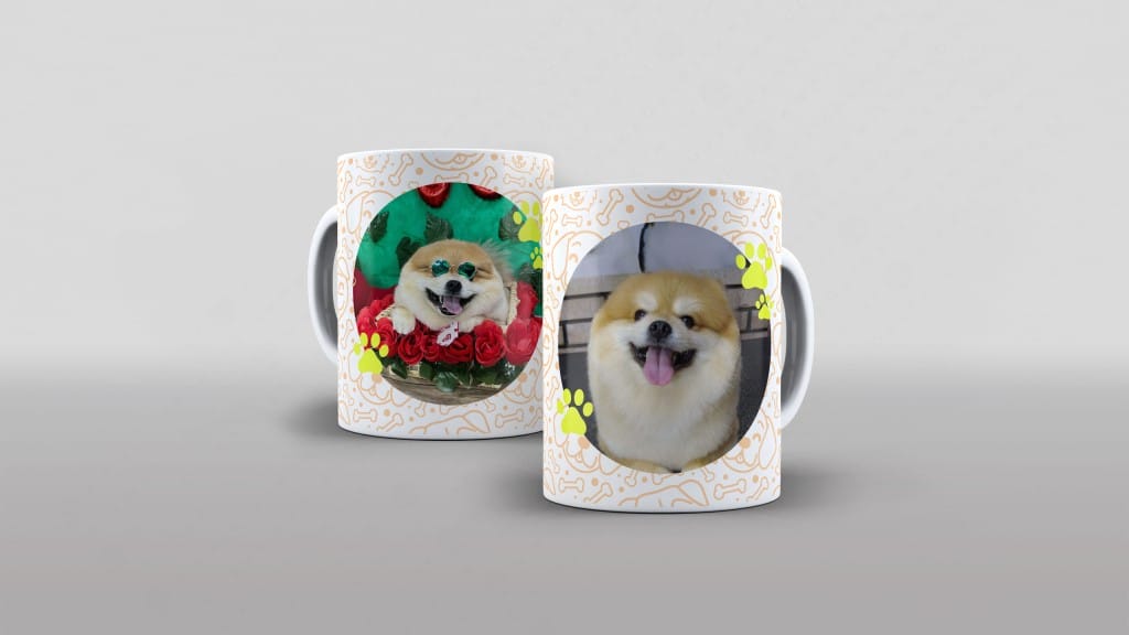 ARTE CANECA - CACHORRINHO-3576