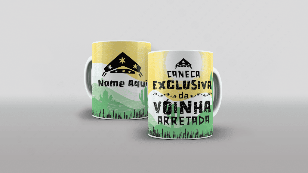 ARTE PARA CANECA VOINHA - COLEÇÃO FAMÍLIA ARRETADA-3590