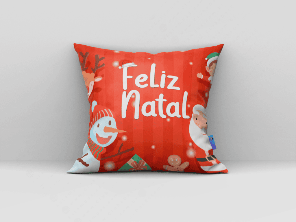 ARTE PARA ALMOFADA - FELIZ NATAL-3659