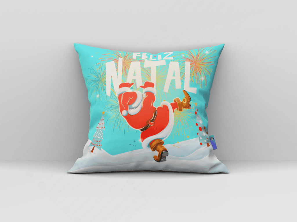 ARTE PARA ALMOFADA - NATAL-3660