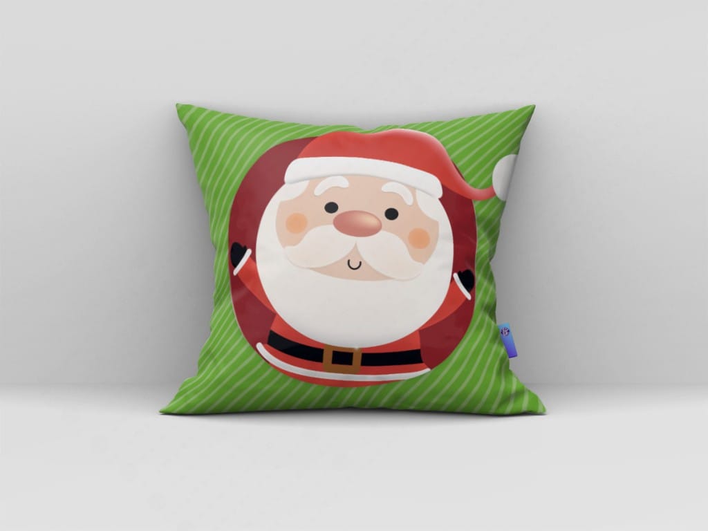 ARTE PARA ALMOFADA - PAPAI NOEL-3669