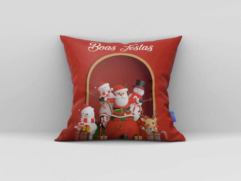ARTE PARA ALMOFADA - BOAS FESTAS-3679