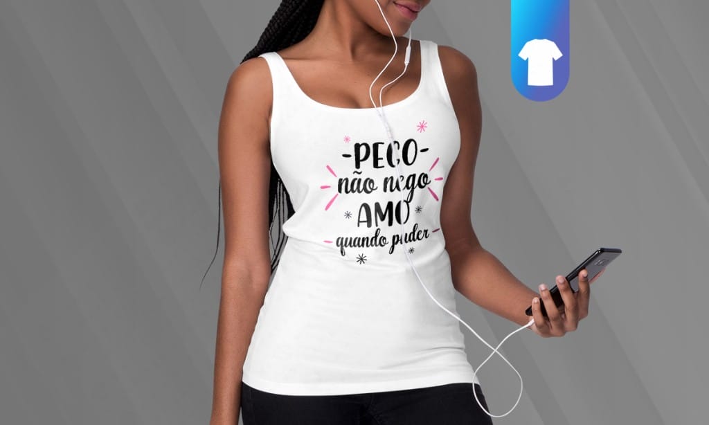ARTE PARA CAMISETA - PEGO NÃO NEGO AMO QUANDO PUDER-3763