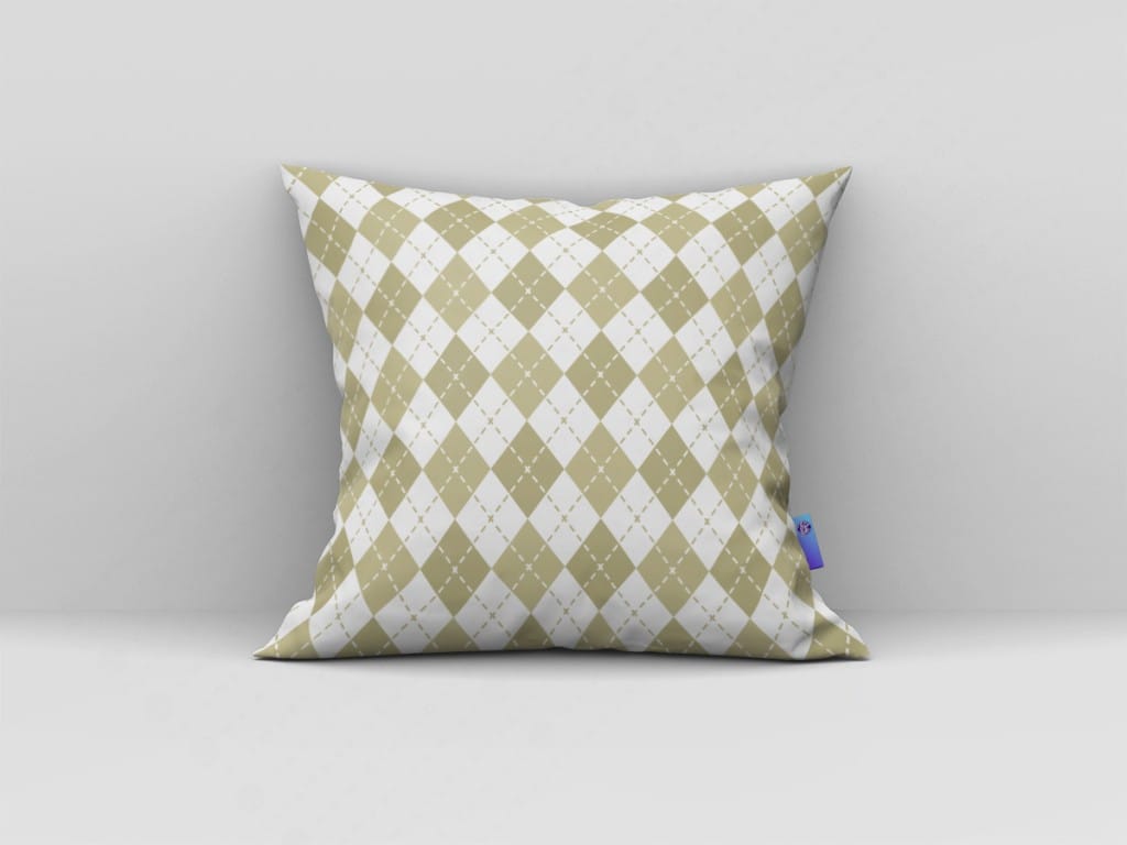 ARTE PARA ALMOFADA - LOSANGOS VINTAGE-3799