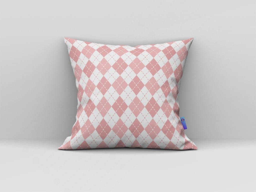 ARTE PARA ALMOFADA - LOSANGOS VINTAGE-3802