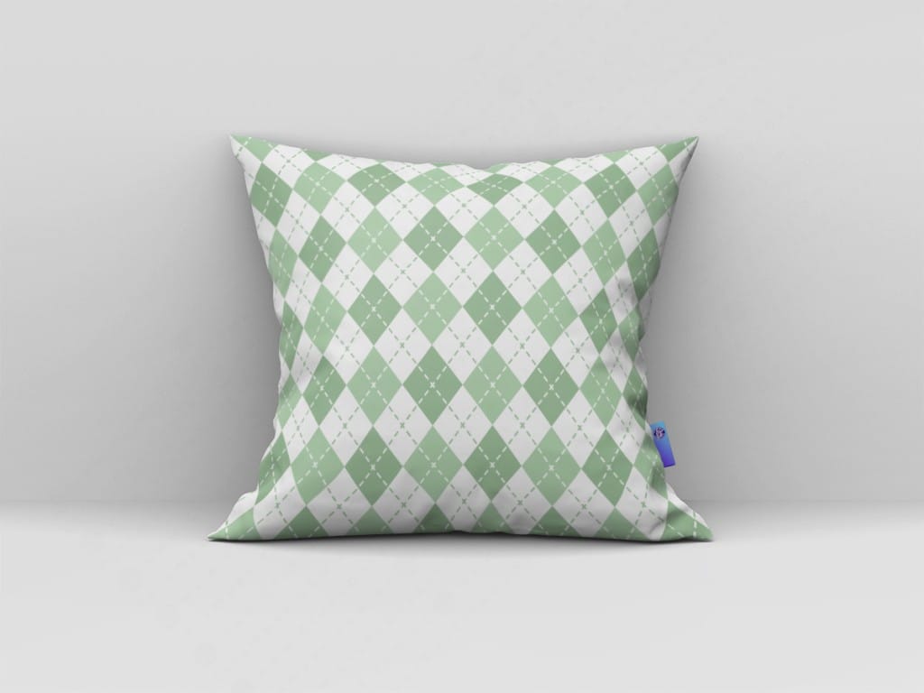 ARTE PARA ALMOFADA - LOSANGOS VINTAGE-3803