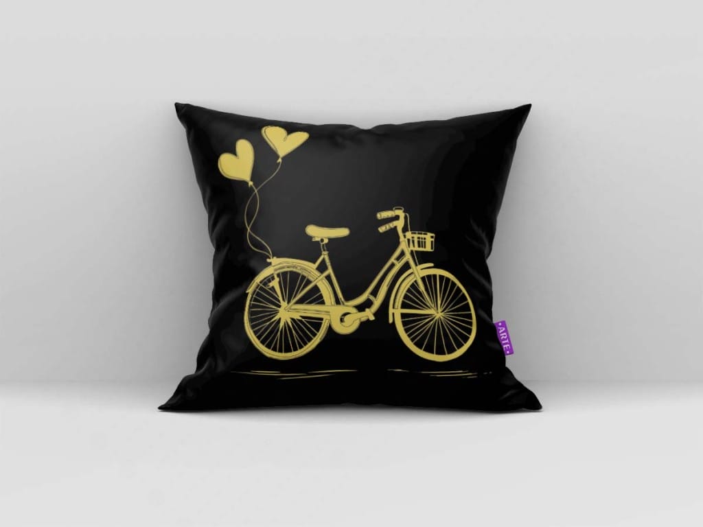 ARTE PARA ALMOFADA - BIKE LOVE-3956
