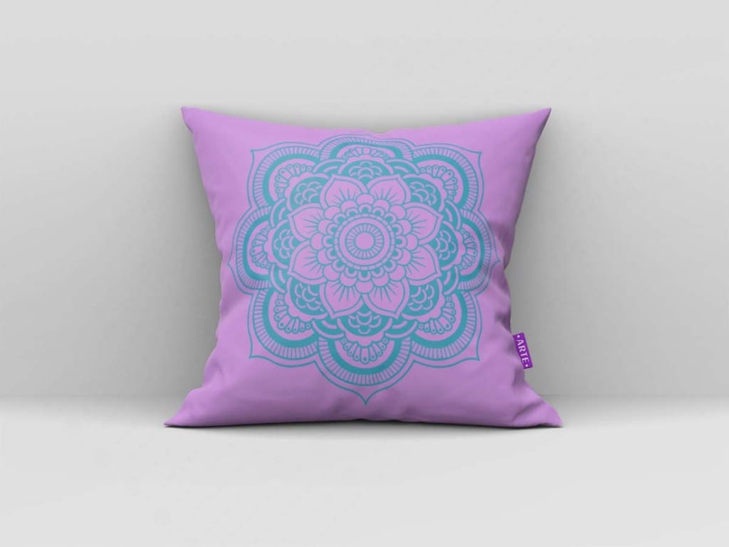 ARTE PARA ALMOFADA - FLOR DE LÓTUS-4002