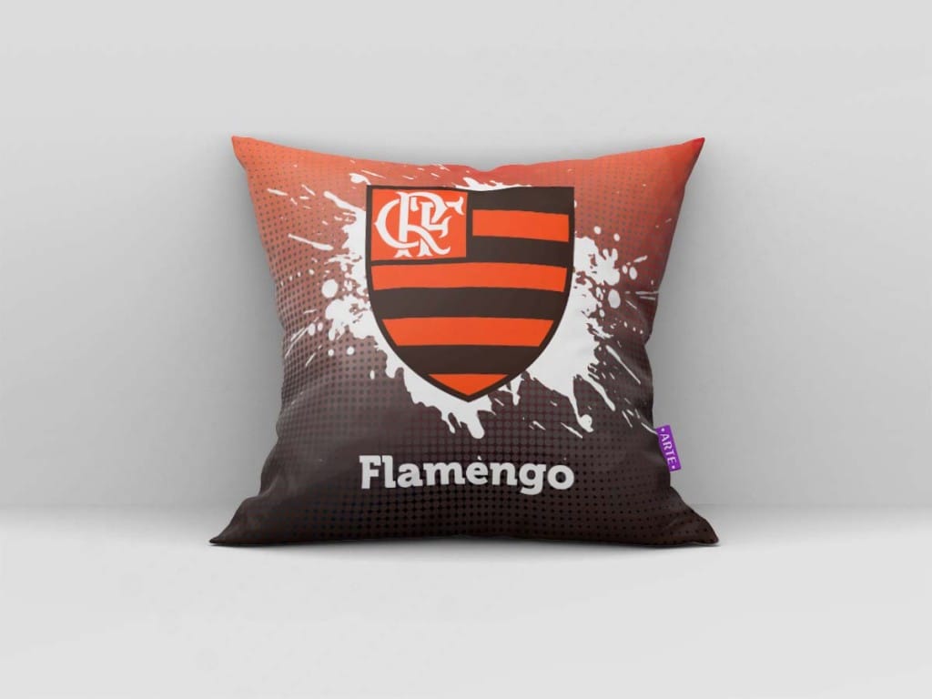 ARTE PARA ALMOFADA - CR FLAMENGO-4025