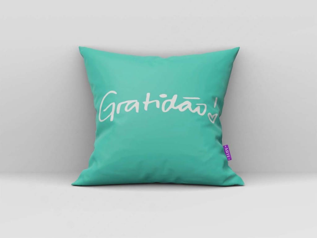 ARTE PARA ALMOFADA - KIT GEOMÉTRICAS GRATIDÃO VERDE-4095