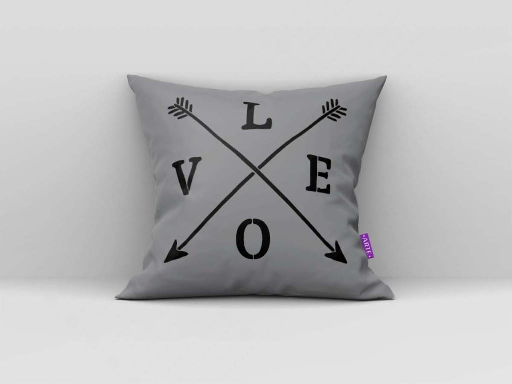 ARTE PARA ALMOFADA KIT GRATIDÃO - LOVE-4121