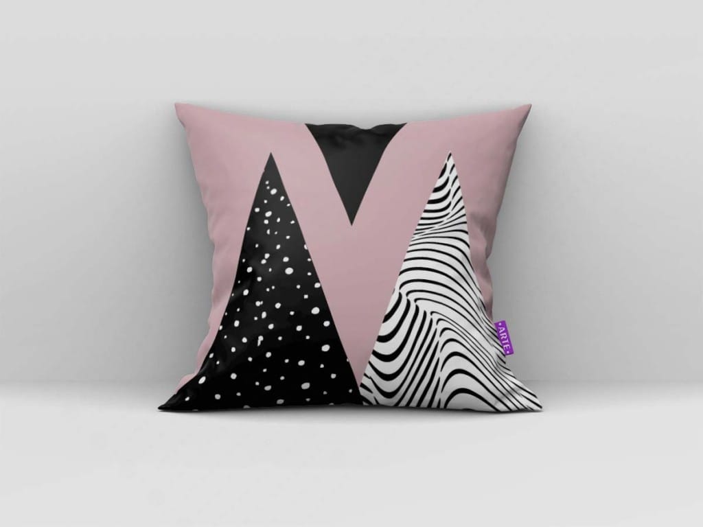 ARTE PARA ALMOFADA - KIT GEOMÉTRICAS HOME SWEET HOME-4154