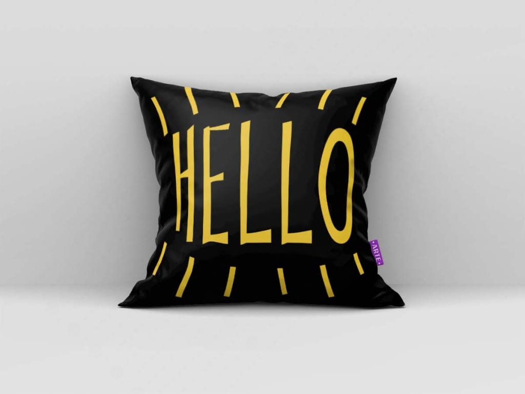 ARTE PARA ALMOFADA - KIT HELLO E PLANTAS-4179