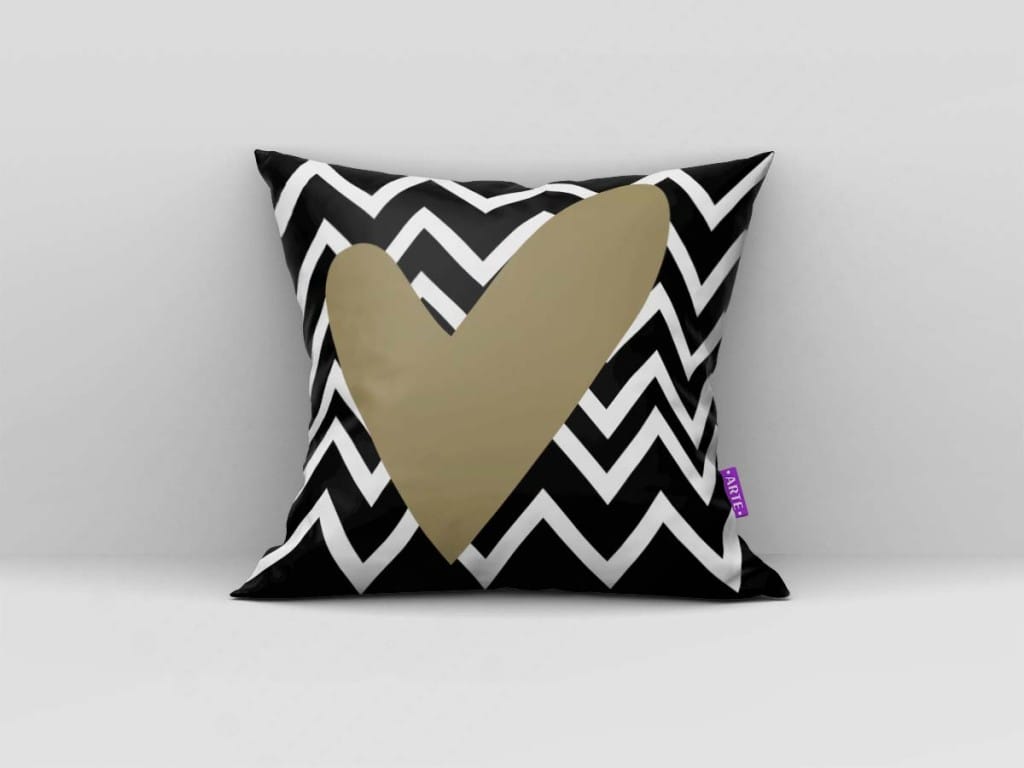 ARTE PARA ALMOFADA CORAÇÃO - KIT CORAÇÃO GEOMÉTRICO E PLANTA-4181
