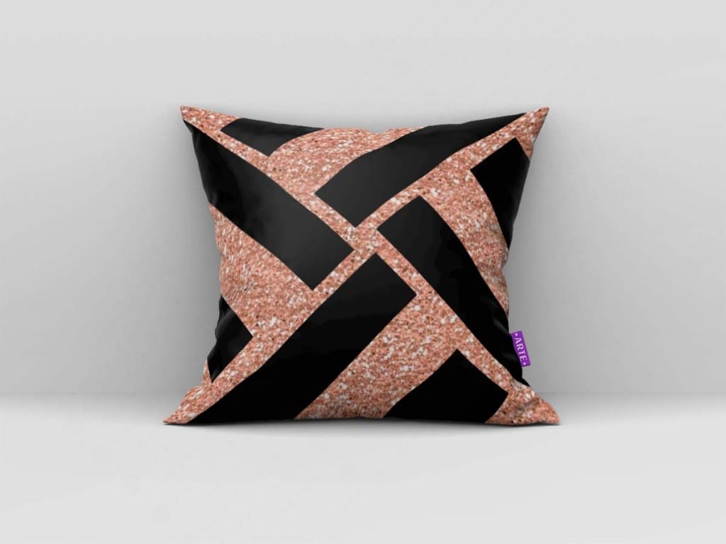 ARTE PARA ALMOFADA - KIT  GEOMÉTRICA ABSTRATA-4230