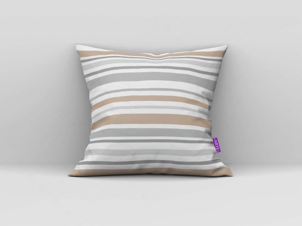 ARTE PARA ALMOFADA - KIT GEOMÉTRICAS MARROM PRETO E BRANCO-4245