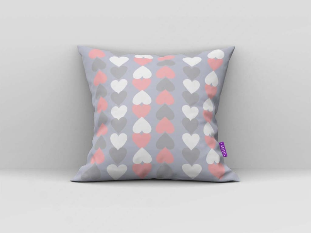 ARTE PARA ALMOFADA CORAÇÕES - KIT NADA É TAO NOSSO QUANTO NOSSOS SONHOS  ABSTRATA-4264
