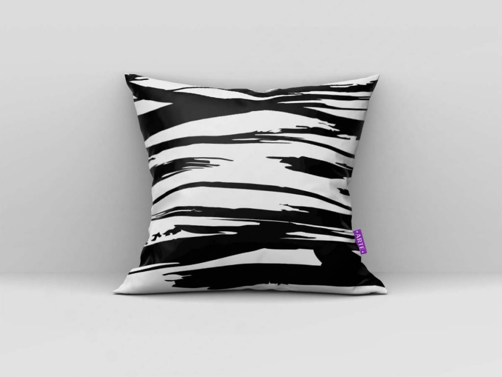 ARTE PARA ALMOFADA - KIT CHANEL GEOMÉTRICAS PRETO E BRANCO-4282