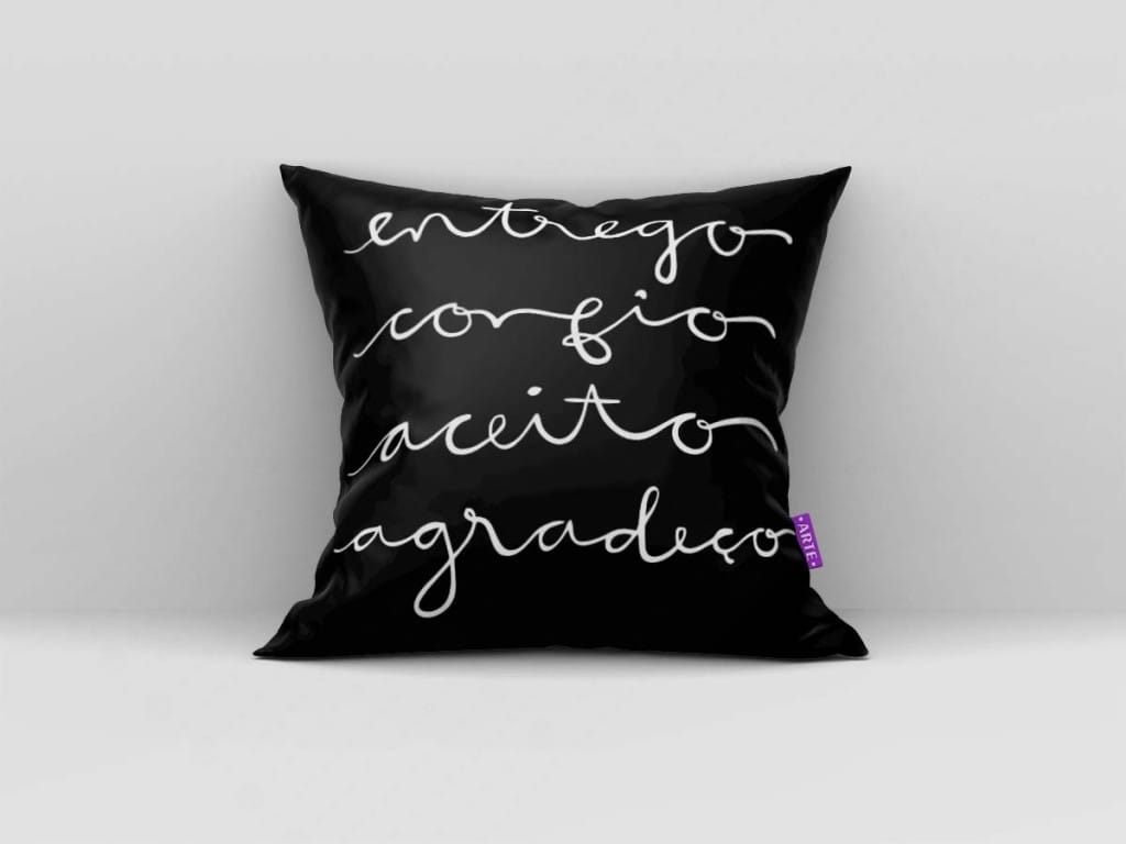 ARTE PARA ALMOFADA - KIT ENTREGO CONFIO ACEITO AGRADEÇO GEOMÉTRICAS-4299