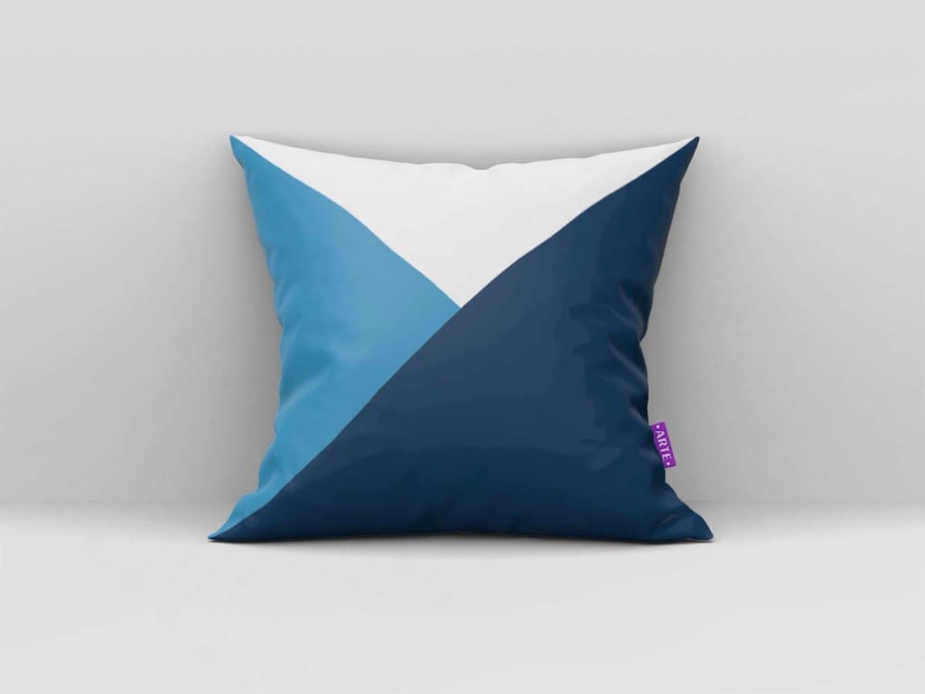 ARTE PARA ALMOFADA TURQUESA - KIT AMOR GERA AMOR GEOMÉTRICAS-4375