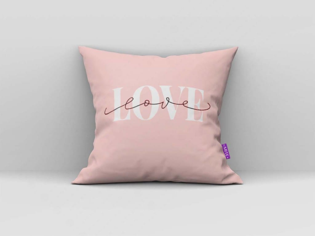 ARTE PARA ALMOFADA LOVE - KIT SIMPLICIDADE-4380