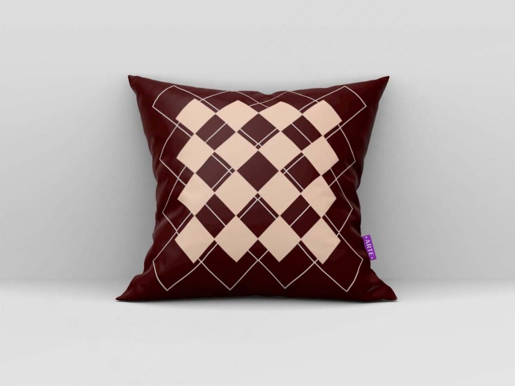 ARTE PARA ALMOFADA - KIT GEOMÉTRICOS BEGE-4412