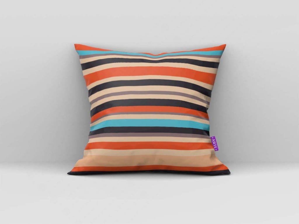 ARTE PARA ALMOFADA LISTRADA COLORIDA - KIT GEOMÉTRICA E CORES-4417