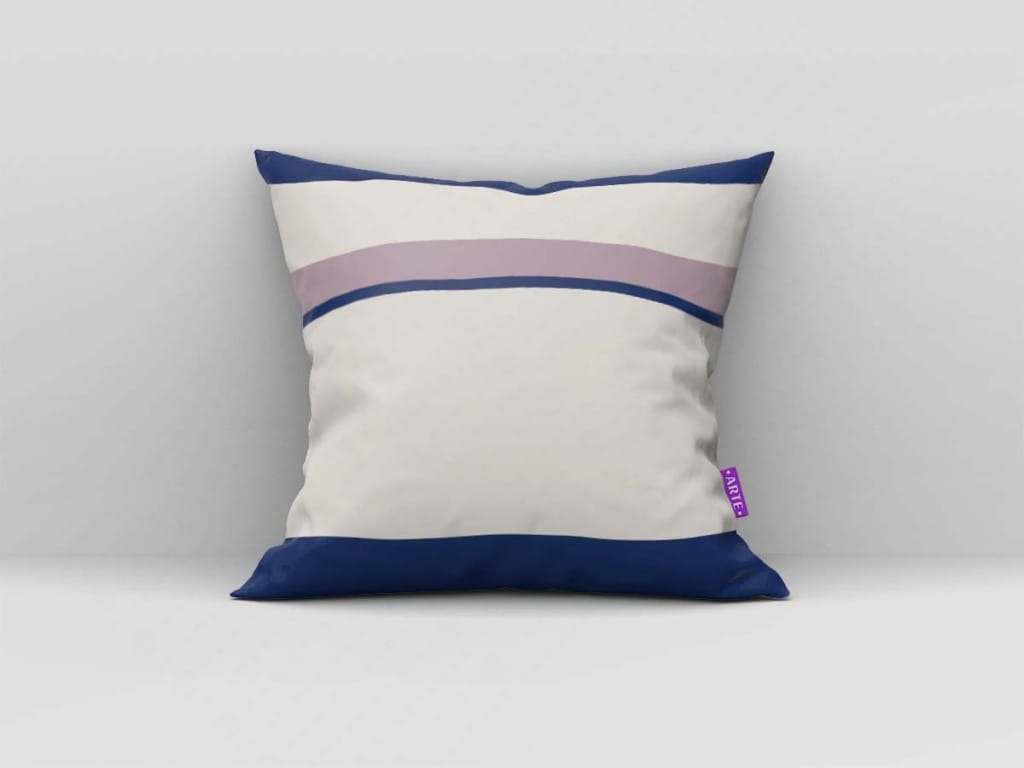 ARTE PARA ALMOFADA LISTRADA - KIT GEOMÉTRICA MODERNA AZUL MARINHO-4424