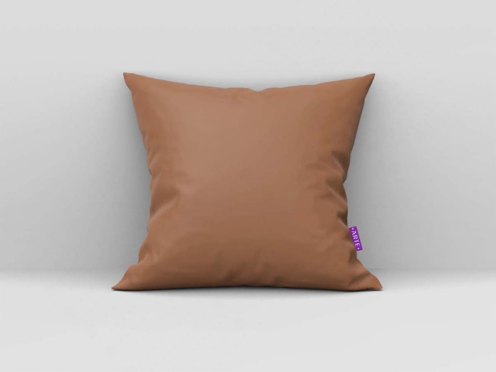 ARTE PARA ALMOFADA MARROM - KIT LOVE GEOMÉTRICA E CORES MODERNAS-4502