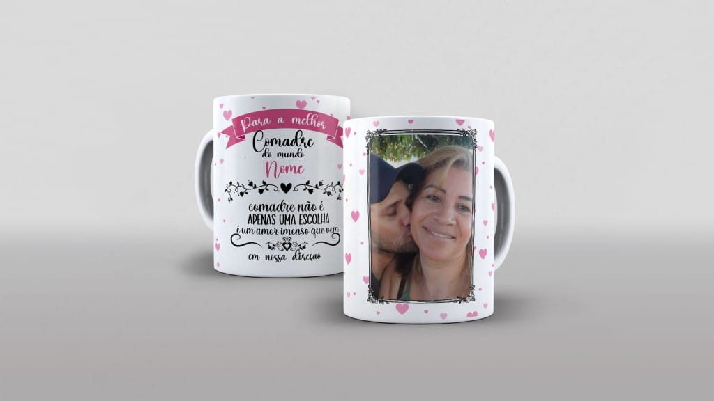 ARTE CANECA - PARA A MELHOR COMADRE-4527