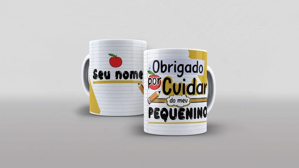 ARTE CANECA - OBRIGADO POR CUIDAR DO MEU PEQUENINO-4666
