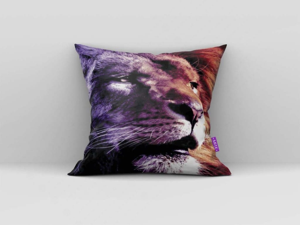 ARTE PARA ALMOFADA - KIT ALMOFADAS LEÕES-4684