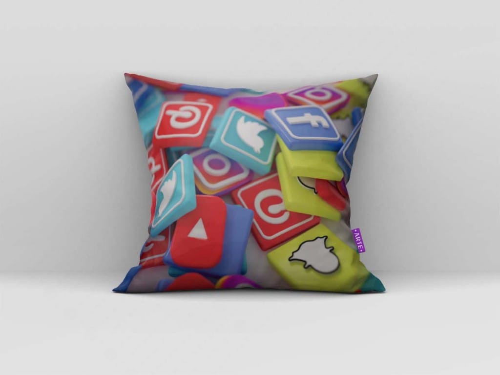 ARTE PARA ALMOFADA DE PILHA DE ÍCONES DE REDES SOCIAIS - KIT ALMOFADAS REDES SOCIAIS-4698