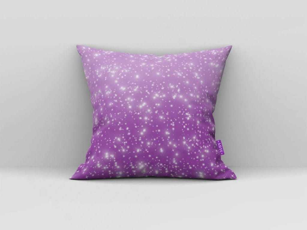 ARTE PARA ALMOFADA DE ESTRELAS COM FUNDO ROXO - KIT ABBY CADABBY DIGITAL-4713