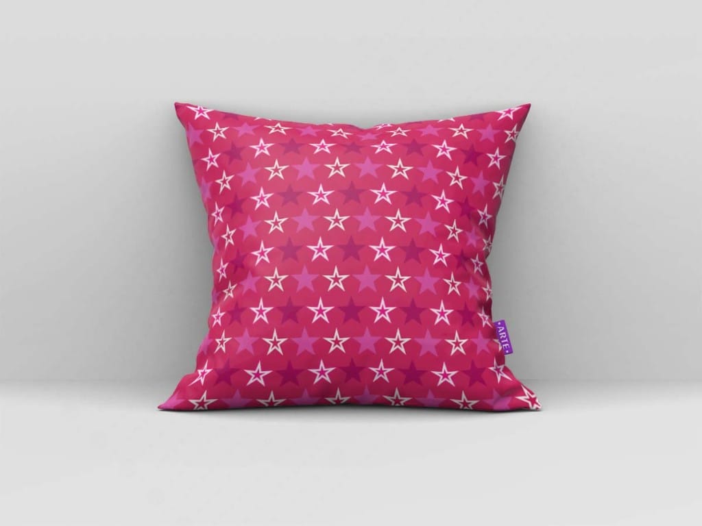 ARTE PARA ALMOFADA DE ESTRELAS - KIT AMERICAN DOLL DIGITAL-4755