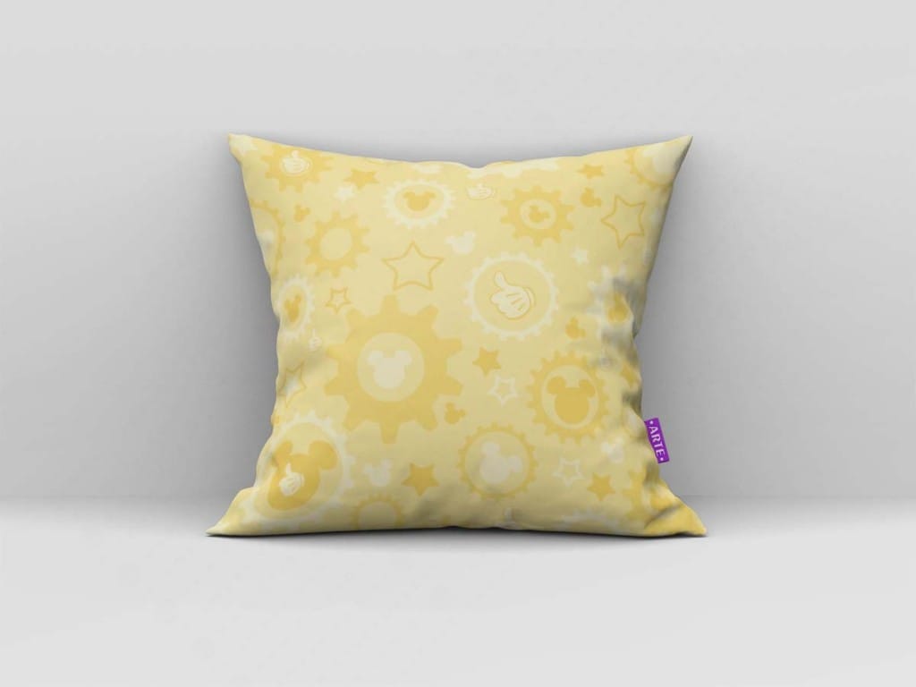 ARTE PARA ALMOFADA DE EMGRENAGENS E MINIATURAS - KIT BABY MICKEY MOUSE BLUE YELLOW DIGITAL-4765