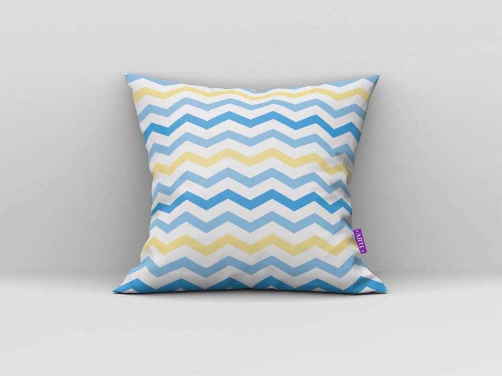 ARTE PARA ALMOFADA DE ZIG ZAG - KIT BABY MICKEY MOUSE BLUE YELLOW DIGITAL PAPER-4769