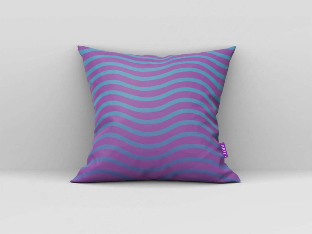 ARTE PARA ALMOFADA DE LINHAS ONDULADAS ROXA - KIT BUBBLE GUPPIES DIGITAL PAPER-4832