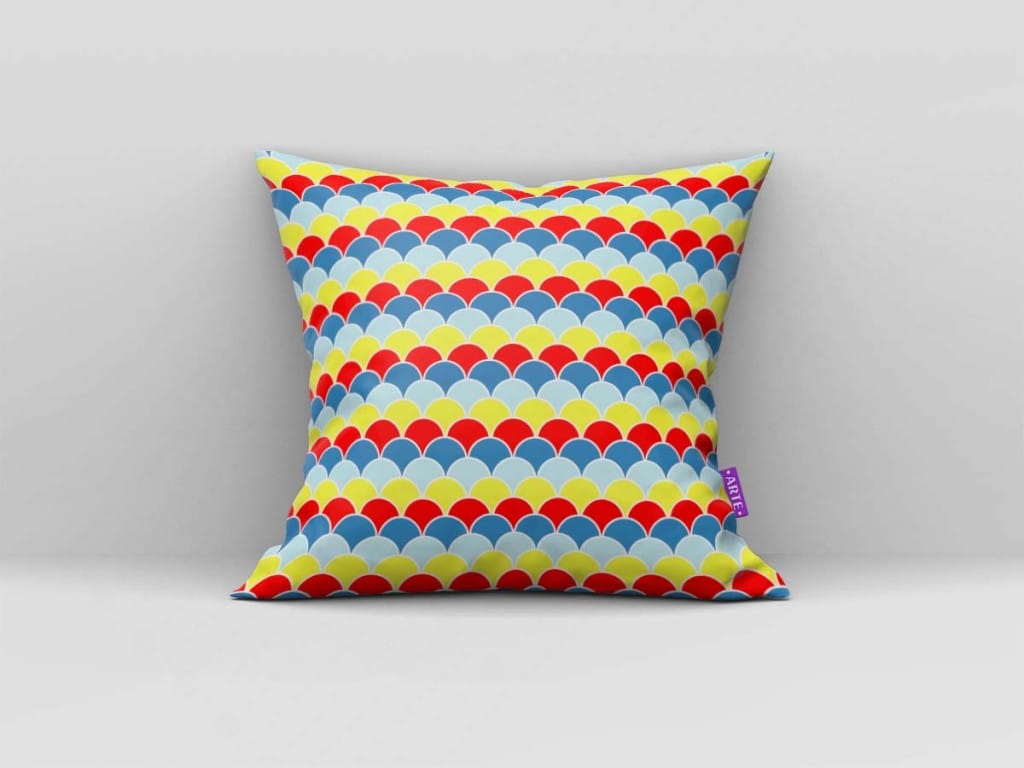 ARTE PARA ALMOFADA DE ESCAMAS COLORIDAS - KIT PATO DONALD MAGIC PAPER-4938