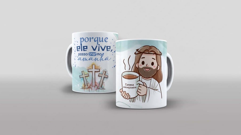 ARTE CANECA - CANECA ABENÇOADA-5009