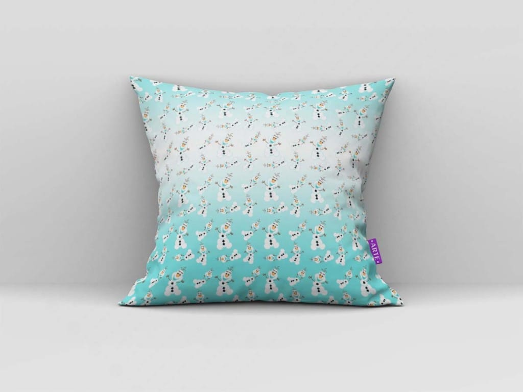 ARTE PARA ALMOFADA DE MINIATURAS DO OLAF - KIT FROZEN DGITAL PAPER-5014